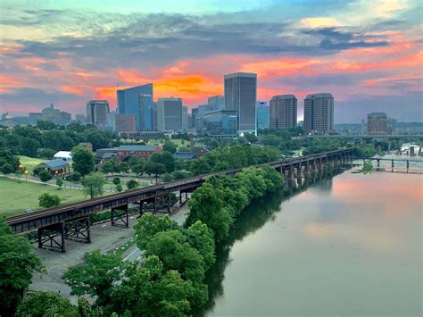Download free Richmond Sunset Skyline Wallpaper - MrWallpaper.com