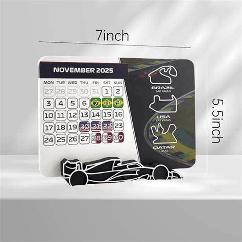 F1 Calendar 2025, 2025 Formula 1 Racing Calendar, India | Ubuy