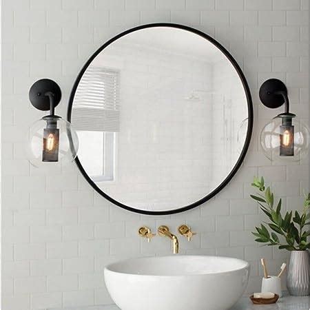 Buy RIZIK STORE Iron Metal Decorative HD Clear Image Wall Mount Round ...