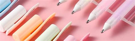 GLUN® Neon Colors Liquid Glue Stick Pens with 1mm Pin Point, Mess Free ...