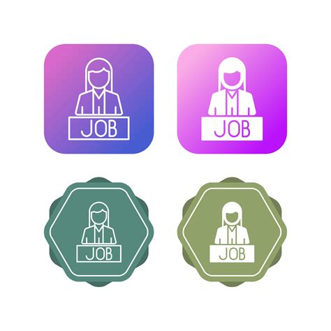 Job Icon Vector 的图像结果