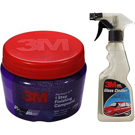 3M IA260100036 Car Care Glass Cleaner (250 ml) & IA260165237 Perfect-It ...
