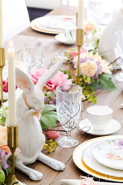 Beautiful Easter Table Decorations | First Day of Home