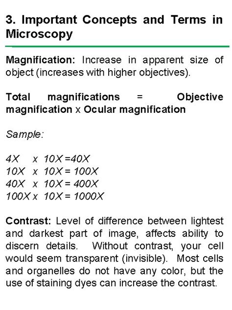 Image result for Objectives Microscope Function