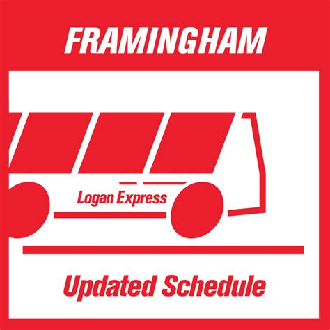 Logan Express Framingham Schedule