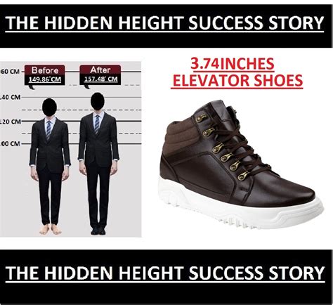 Bxxy Men Stylish Height Increasing Boots for Men with 3.74 Inches Lift ...