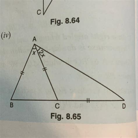 find x and 2x from following figure - Brainly.in