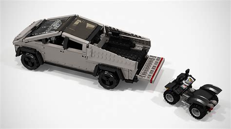 As It Turns Out, Tesla Cybertruck Makes For A Perfect LEGO Model