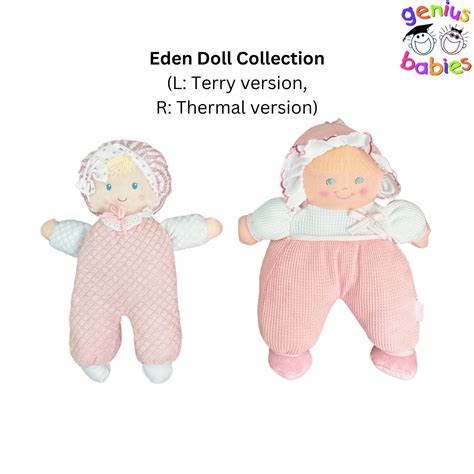 My First Baby Doll - Eden Collection - Pink Thermal – Genius Babies Toys
