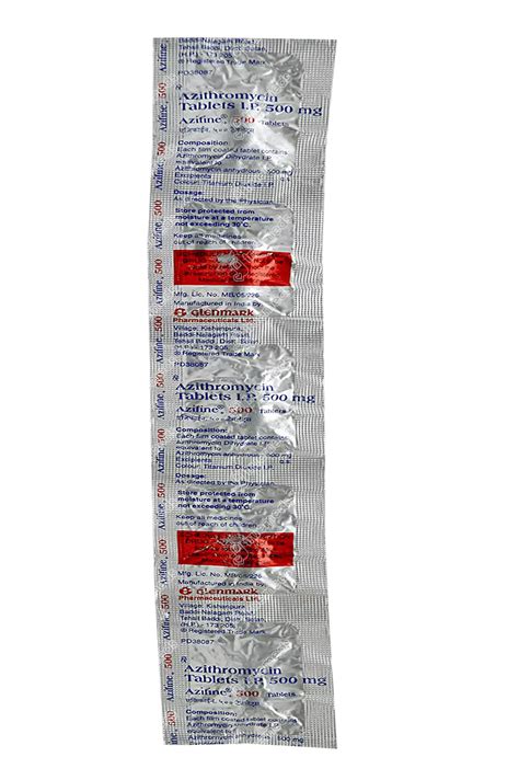 Azifine Plus 500 Tablet: Uses, Side Effects, Price & Substitutes
