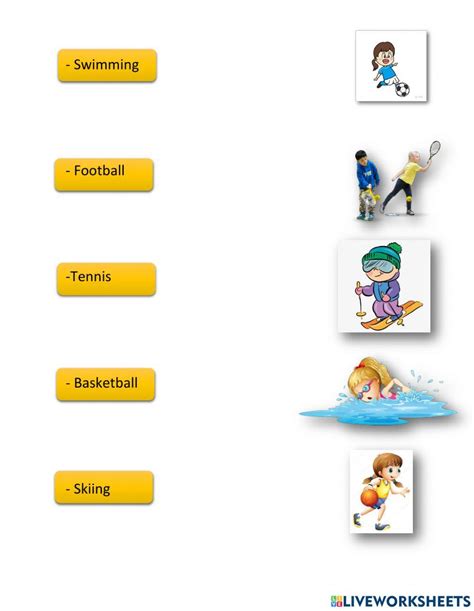 Match the Balls to the Sports Worksheet 的图像结果