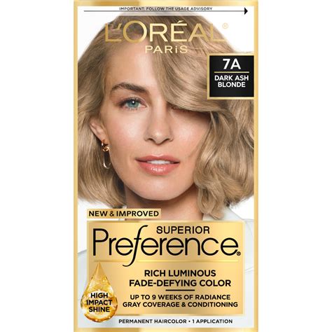 L'Oreal Paris Superior Preference Fade-Defying + Shine Permanent Hair ...