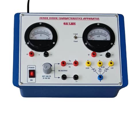 Zener Diode Characteristics Apparatus | 2 Round Meter – scientifickart