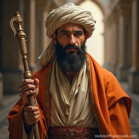 Islamic Prophet Muhammad Portrait | Stable Diffusion Online