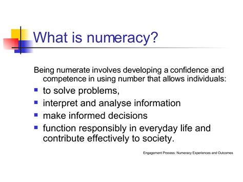 Numeracy | PPT