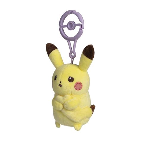 Pikachu (Modest) Pokémon Natures Plush Key Chain | Pokémon Center ...