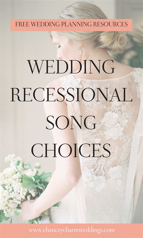The Best Exit: Wedding Recessional Songs | Chancey Charm Weddings ...