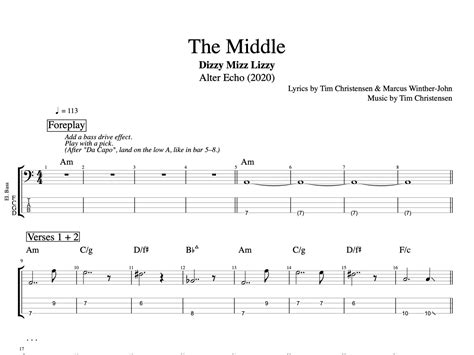 The Middle Guitar Chords The Middle (Jimmy Eat World) By J. Adkins, R.