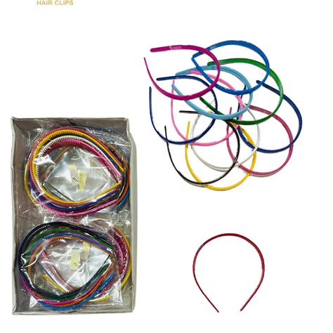JP Hair Clips Assorted Color Hair Bands- 6 Dozen – JewelEMarket