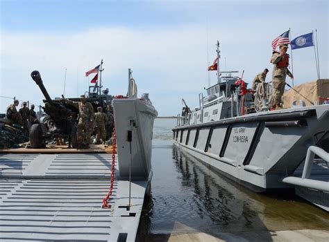 Thunder Soldiers conduct historic waterborne artillery exercise ...