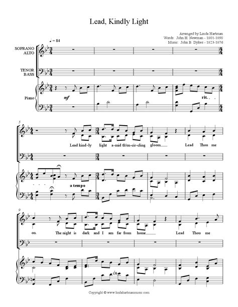 Christian Hymn Lead Kindly Light at Zac Ayers blog