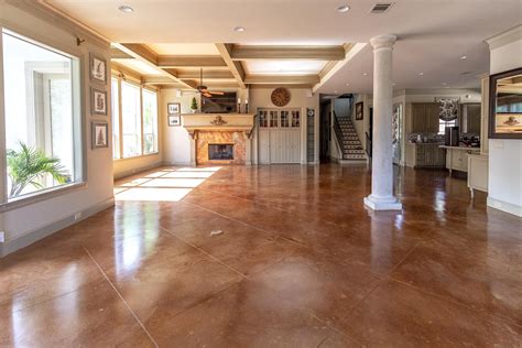 Styles of Stained Concrete Floors — Craftsman Concrete Floors - Texas ...