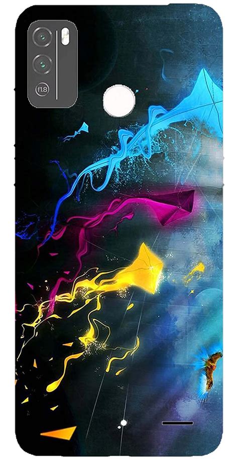 SmartNxt Designer Printed Soft Plastic Mobile Cover for Micromax in 1B ...