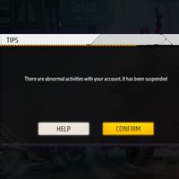Garena — Garena free fire ban request