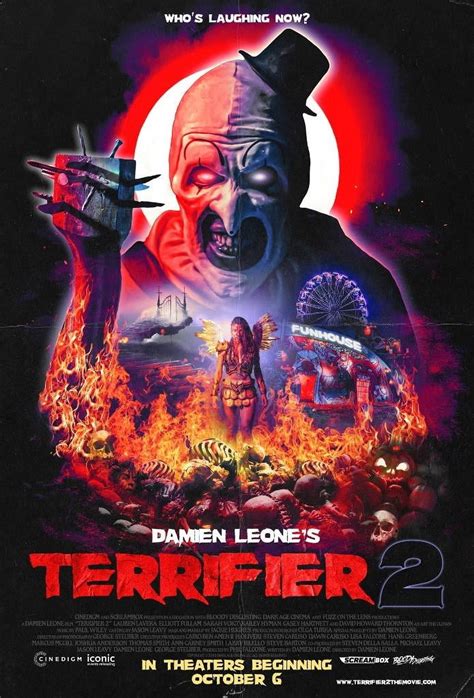 Terrifier 2 Movie Poster Quality Glossy Print Photo Wall Art Jenna ...