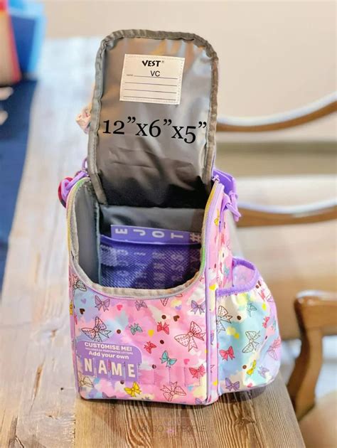 VEST Printed Insulated Lunch Bag For School Kids – Mango People