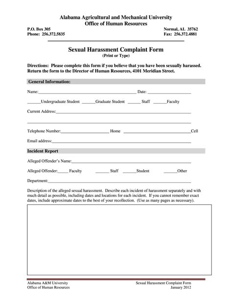 2012-2026 Alabama Agricultural and Mechanical University Sexual ...
