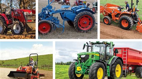 Types of Tractors and Their Uses...!!! - Smart Locus