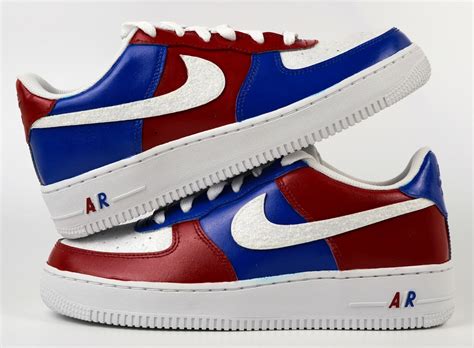 Nike Shoes Red And Blue