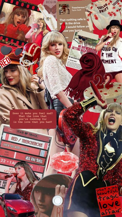[100+] Taylor Swift Red Aesthetic Wallpapers | Wallpapers.com