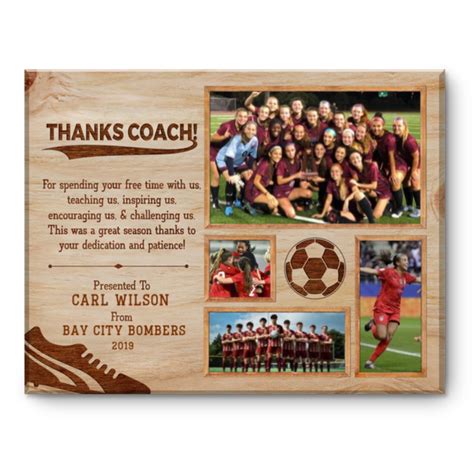Soccer Coach Thank You Gift, Gifts for Soccer Coach, Personalized ...