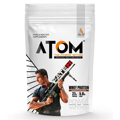 AS-IT-IS Nutrition ATOM Whey Protein 1kg | 27g protein | Isolate ...
