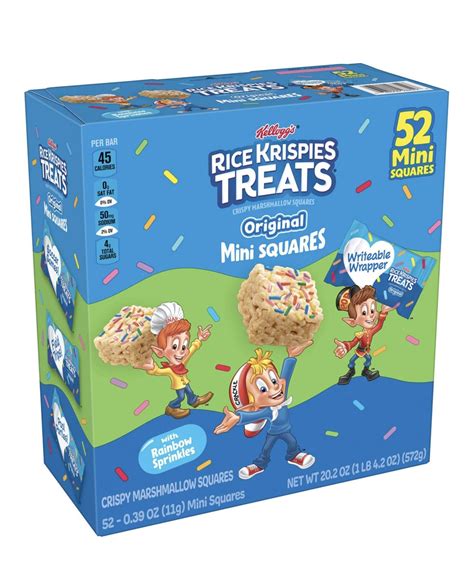 Mini Rice Krispies Treats Kellogg's Rice Krispies Treats Original Mini