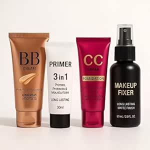 Gelato BEAUTY 4 In 1 Combo Kit - BB Foundation & CC Cream, Primer ...