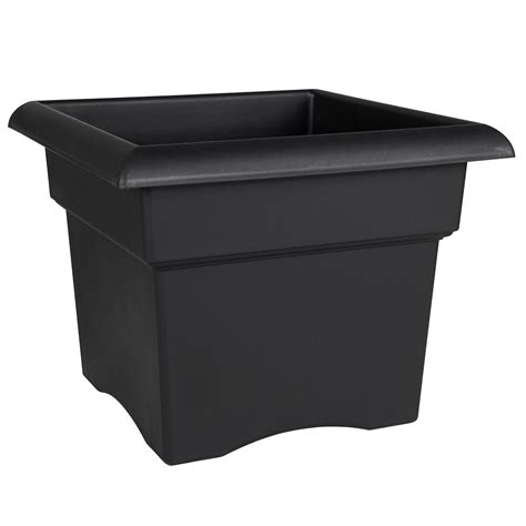 Arlmont & Co. Reiner Plastic Square Box Planter & Reviews | Wayfair