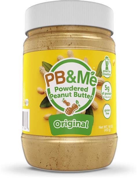 PB&Me Powdered Peanut Butter - Original Peanut Butter Powder, Peanut ...