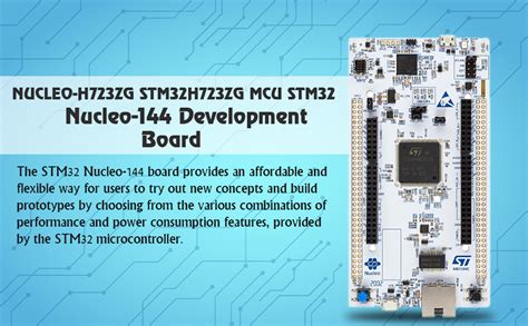 EmbeTronicX NUCLEO-H723ZG STM32H723ZG MCU STM32 Nucleo-144 Development ...
