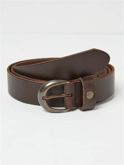Buy FatFace Brown Leather Jean Belt from the Next UK online shop in ...