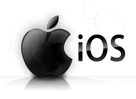ios icono logo software teléfono manzana símbolo con nombre negro ...