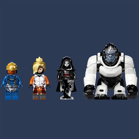 LEGO 75975 Overwatch Watchpoint: Gibraltar Toy with Pharah, Mercy and ...