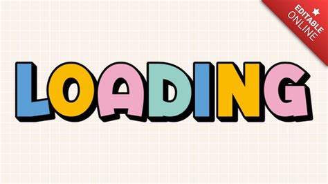 Loading Text 的图像结果