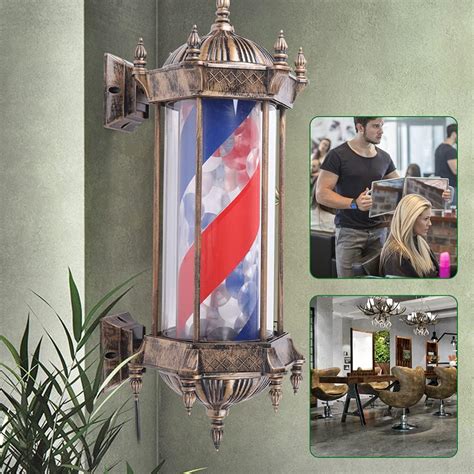 niyouustone 24” LED Barbers Pole Light, Retro | Ubuy India