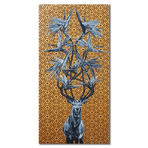 Gurusiddappa GE - Mayamruga | Contemporary Indian Art – KYNKYNY Art Gallery