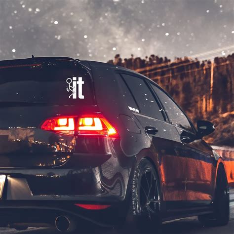 Buy 2X Pack FK IT Funny JDM Sticker Decal Notebook Car Laptop 4 x 5 ...