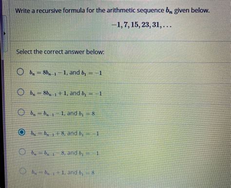 Image result for Write a Recursive Formula Given Sequence
