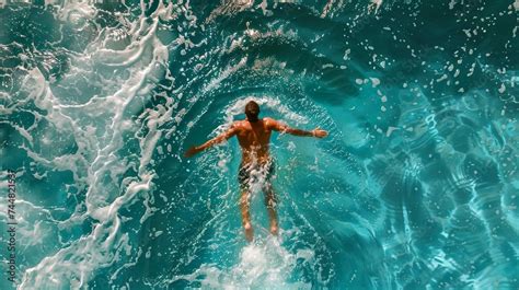 Swimming Men Top View 的图像结果